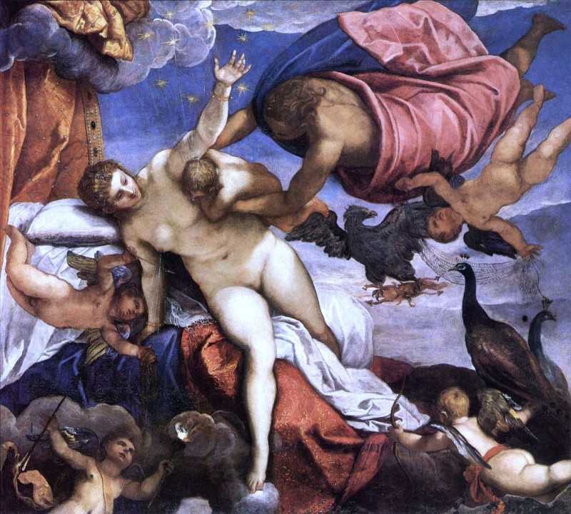 Origin of the Milky Way, Jiacopo Tintoretto (c.1575-1580)